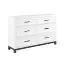  Color_Grey/ White -- Garretson 1450WH-5 Dresser IMAGE 2