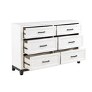  Color_Grey/ White -- Garretson 1450WH-5 Dresser IMAGE 3