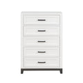  Color_Grey/ White -- Garretson 1450WH-9 Chest IMAGE 1