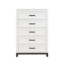 Color_Grey/ White -- Garretson 1450WH-9 Chest IMAGE 1
