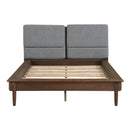  Size_King -- Homelegance Astrid Upholstered Platform Bed IMAGE 4