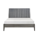  Size_King -- Homelegance Dade Upholstered Platform Bed IMAGE 1