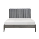  Size_Queen -- Dade 1492GY-1 Queen Platform Bed IMAGE 1