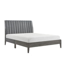  Size_Queen -- Dade 1492GY-1 Queen Platform Bed IMAGE 2