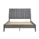  Size_Queen -- Dade 1492GY-1 Queen Platform Bed IMAGE 4