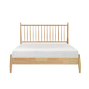  Color_Natural Size_Queen -- Brickell 1490-1 Queen Platform Bed IMAGE 1