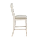  Homelegance Alburgh 5906WH-24 Counter Height Chair IMAGE 3