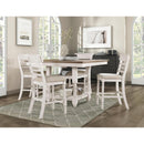  Homelegance Alburgh 5906WH-24 Counter Height Chair IMAGE 5