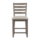  Homelegance Tigard 5761GY-24 Counter Height Chair IMAGE 1