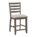  Homelegance Tigard 5761GY-24 Counter Height Chair IMAGE 2