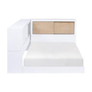  Homelegance Asker B2012BCT-1BC* Twin Bookcase Corner Platform Bed IMAGE 2