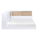  Homelegance Asker B2012BCF-1BC* Full Bookcase Corner Platform Bed IMAGE 2