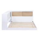  Homelegance Asker B2012BCF-1BC* Full Bookcase Corner Platform Bed IMAGE 5