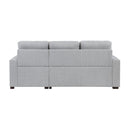  Homelegance McCafferty 9916GY*2LLRC 2 pc Sectional with Pull-out Bed and Right Chaise with Hidden Storage IMAGE 5