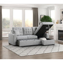 Homelegance McCafferty 9916GY*2LLRC 2 pc Sectional with Pull-out Bed and Right Chaise with Hidden Storage IMAGE 9