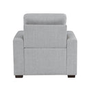  Manufacturer Color_Grey -- Homelegance McCafferty Stationary Fabric Chair IMAGE 4