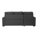  Homelegance McCafferty 9916DG*2LCRL 2 pc Sectional with Pull-out Bed and Left Chaise with Hidden Storage IMAGE 5