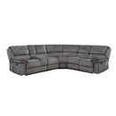  Homelegance Muirfield 9913*32LCN2R 3 pc Reclining Sectional with Left Console IMAGE 1