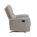  Manufacturer Color_Grey -- Homelegance Ouray Rocker Fabric Recliner IMAGE 3