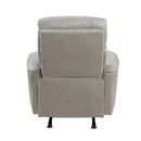  Manufacturer Color_Grey -- Homelegance Ouray Rocker Fabric Recliner IMAGE 4