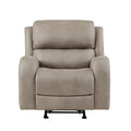  Manufacturer Color_Brown -- Homelegance Pagosa Rocker Fabric Recliner IMAGE 1