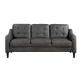  Manufacturer Color_Grey -- Homelegance Mallory Stationary Fabric Sofa IMAGE 1