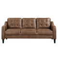  Manufacturer Color_Brown -- Mallory 9489BRW-3 Sofa IMAGE 1