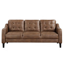  Manufacturer Color_Brown -- Mallory 9489BRW-3 Sofa IMAGE 1