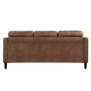  Manufacturer Color_Brown -- Mallory 9489BRW-3 Sofa IMAGE 3