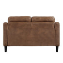  Homelegance Mallory 9489BRW-2 Love seat IMAGE 3
