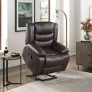  Homelegance Carson 9423DBR-1LT Power Lift Chair IMAGE 10