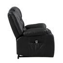  Homelegance Carson 9423BLK-1LT Power Lift Chair IMAGE 4