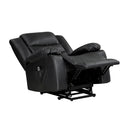  Homelegance Carson 9423BLK-1LT Power Lift Chair IMAGE 6