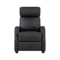  Manufacturer Color_Black -- Greenfield 9420BK-1 Push Back Reclining Chair IMAGE 1