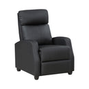  Manufacturer Color_Black -- Greenfield 9420BK-1 Push Back Reclining Chair IMAGE 2