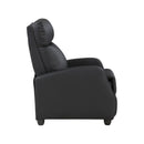  Manufacturer Color_Black -- Greenfield 9420BK-1 Push Back Reclining Chair IMAGE 3