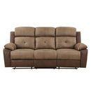  Homelegance Glendale 8599BR-3 Double Reclining Sofa IMAGE 1