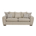  Manufacturer Color_Light brown -- Homelegance Silverthorne Stationary Fabric Sofa IMAGE 1