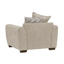 Manufacturer Color_Light brown -- Homelegance Silverthorne Stationary Fabric Chair IMAGE 4