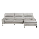  Homelegance Essex 8577GY*SC 2 pc Sectional with Right Chaise IMAGE 1