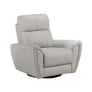  Homelegance Essex 8577GY-1 Swivel Glider Chair IMAGE 2