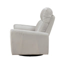  Homelegance Essex 8577GY-1 Swivel Glider Chair IMAGE 3