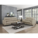  Manufacturer Color_Latte -- Homelegance Lewes Stationary Leather Match Sofa IMAGE 4