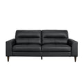  Manufacturer Color_Black -- Lewes 8566BLK-3 Sofa IMAGE 1