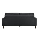  Manufacturer Color_Black -- Lewes 8566BLK-3 Sofa IMAGE 3