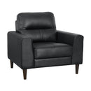  Manufacturer Color_Black -- Lewes 8566BLK-1 Chair IMAGE 2