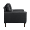  Manufacturer Color_Black -- Lewes 8566BLK-1 Chair IMAGE 3