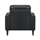  Manufacturer Color_Black -- Lewes 8566BLK-1 Chair IMAGE 4