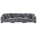  Manufacturer Color_Grey -- Homelegance Traverse Stationary Fabric Sofa IMAGE 1