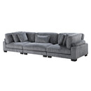  Manufacturer Color_Grey -- Homelegance Traverse Stationary Fabric Sofa IMAGE 2